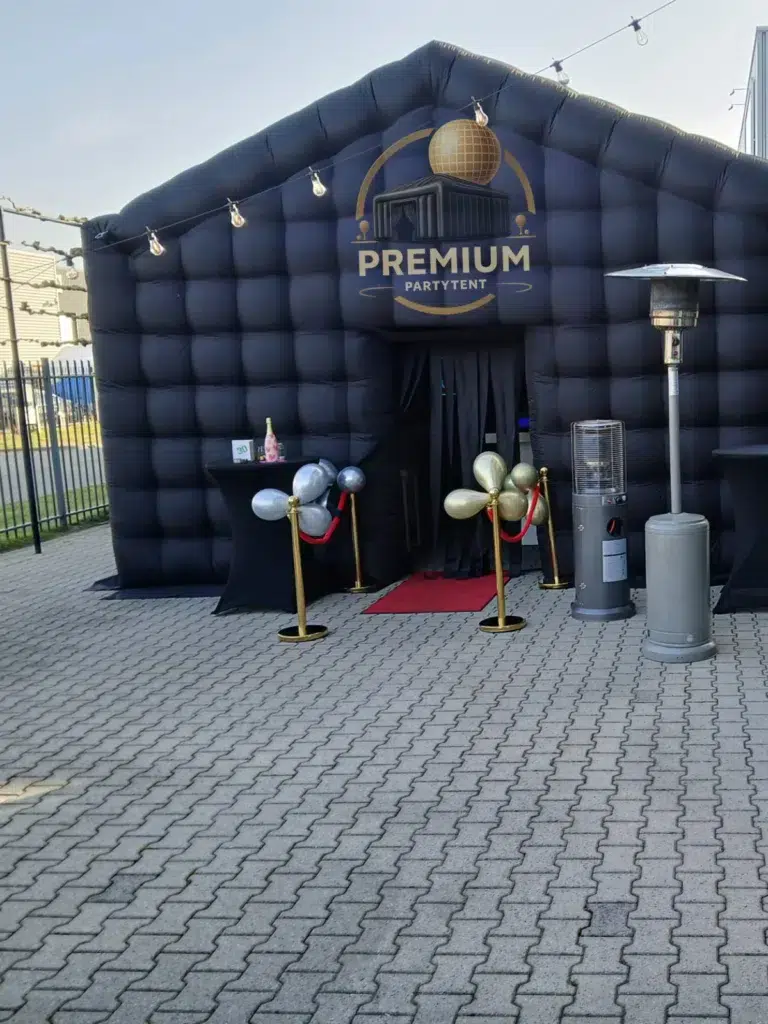 disco tent huren met versiering premium partytent – Luxe Opblaasbare Partytent Huren | Premium Partytent