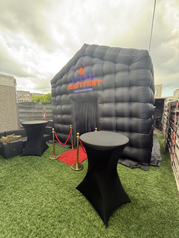 Opblaasbare partytent 4x4x4,3m - Afbeelding 2