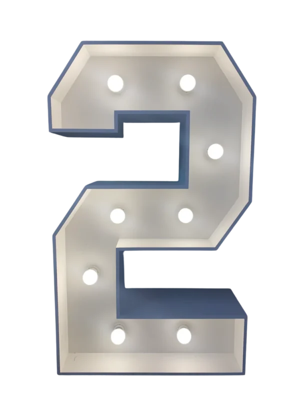 Lichtbak cijfer huren